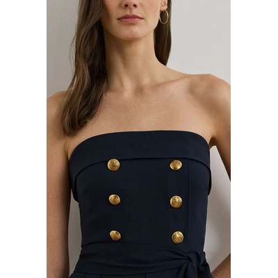 Lauren Ralph Lauren Гащеризон Lauren Ralph Lauren в тъмносиньо с квадратно деколте 253962765 (253962765)