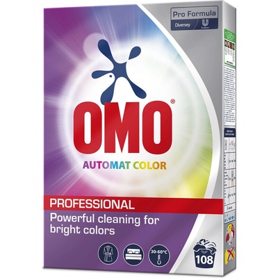 Omo prací prášek Color na barevné prádlo 108 PD 5,4 kg