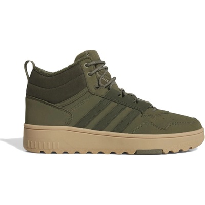 adidas Hoops 4.0 Mid winterized zelené – Zboží Dáma
