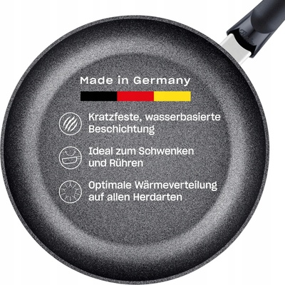 Fissler Pánev Adamant Classic 28 cm černá s nepřilnavým povrchem
