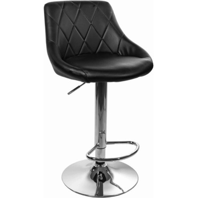 Trendie Oklahoma ekokůže černá / chrom