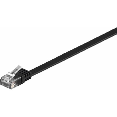 MicroConnect V-UTP610S-FLAT RJ-45/RJ-45 Cat.6 U/UTP 10m černý