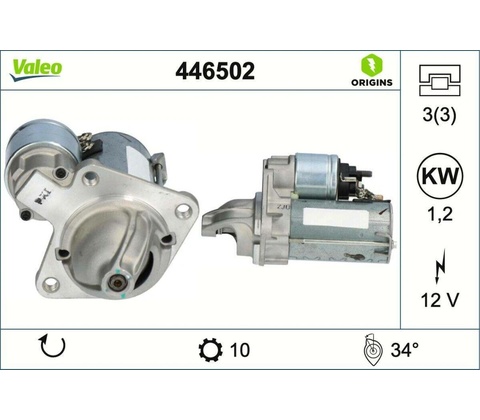 Startér Valeo 446502