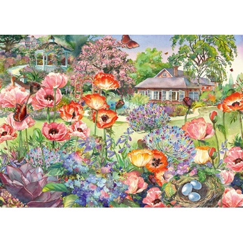 Schmidt Spiele - Puzzle Blooming garden 1000 - 1 000 piese
