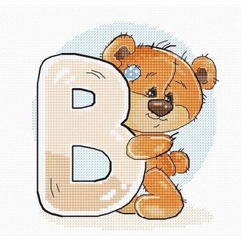 Luca-S Буква " b" - гоблен със схема b1203