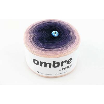 MILA Příze OMBRE Classic 1200m/3nitky M017R - Noc v Beskydech II.