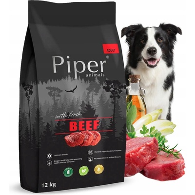 Piper Animals s hovězím masem 12 kg