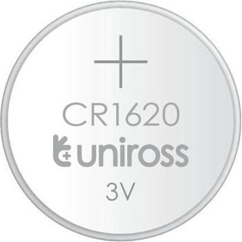 Uniross Батерии литиеви Uniross 8291, CR1620, 3V, 65mAh, 1бр (8291 1бр.)