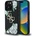 GUESS Калъф с лого Guess Grained Roses Big 4G за iPhone 16 Pro Max - черен (3666339426958)