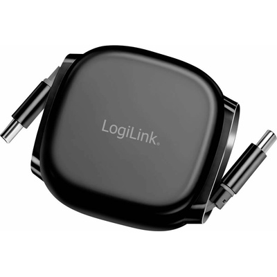 LogiLink CU0500 USB-C USB 2.0 USB-C ® zástrčka 1m černý