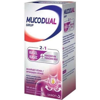 Mucodual 2,5 g 100 ml sirup 100 ml