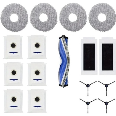 Mobilly Ecovacs Omni T30 kartáče a filtry a mopovací textilie 17 ks