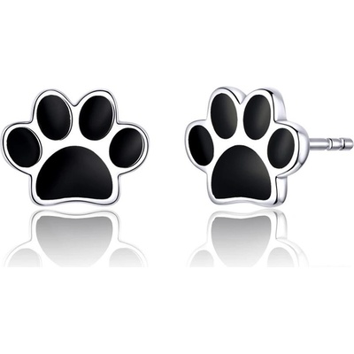 Olivie stříbrné ČERNÁ TLAPKA 4471