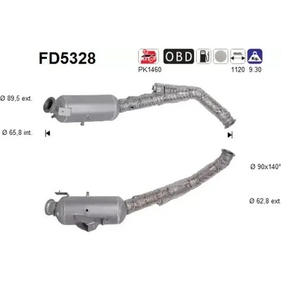 AS Filtr pevných částic ASA FD5328