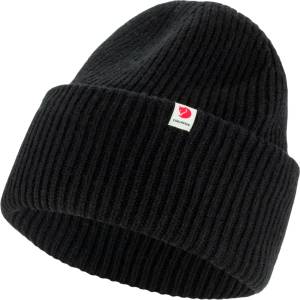 Fjällräven Зимна шапка (beanie) Fjällräven Fjällräven Heavy Beanie - Black - размер One Size (904-5458-0111)