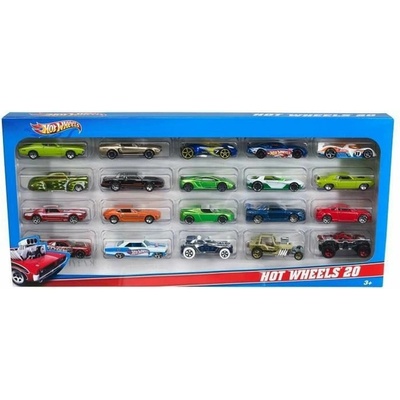 Hot Wheels Hot Wheels Dvadsaťbalenie vozidiel