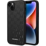 KARL LAGERFELD Калъф за iPhone 14 Plus - Karl Lagerfeld Saffiano (KLHCHCP14MSAKAKLHPK) - Mono Metal Logo