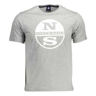 North Sails stylové pánské tričko s krátkým rukávem Grey
