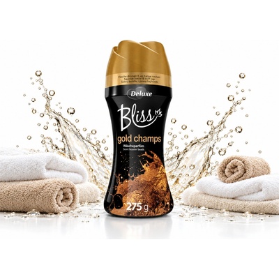 Deluxe Bliss Gold Champs vonné perličky zlaté 275 g