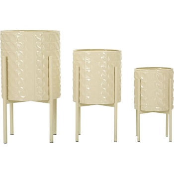 Mauro Ferretti Метални покрития за кашпи в комплект от 3 бр. ø 36 cm Betsy - Mauro Ferretti (1428460000)