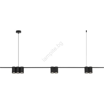 MILAGRO Пендел GENESIS 7xGU10/8W/230V черен (MI2374)
