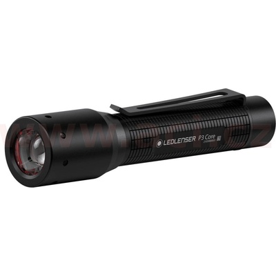 LED LENSER P3 CORE - ruční svítilna, dosvit 110 m, záruka 7 let