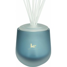 Kett´s Candles Sea Mist Luxusní vonný difuzér z českého skla víčko + tělo difuzéru + 15 stébel + 150 ml náplně