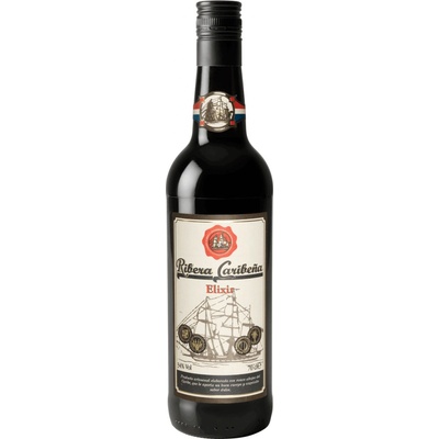 Elixir Ribera Caribeña 34% 0,7 l (čistá fľaša)