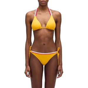 SUNDEK American top and adjustable briefs bikini - Yellow (Maracuja 01)