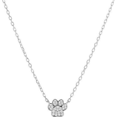 AGAIN Jewelry Stříbrný náhrdelník Tlapka AJNA0026 (Ag925/1000, 2,25 g)