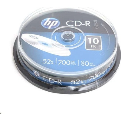 HP CD-R 700MB 52x, 10ks