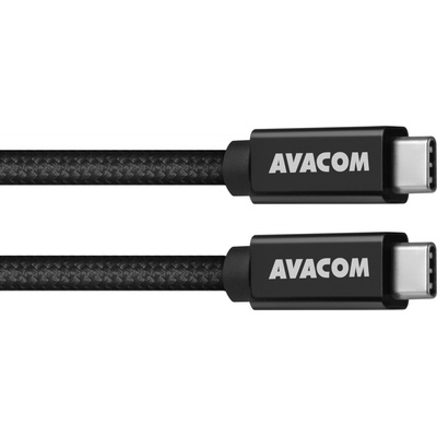 Avacom DCUS-TPCC-10K100W datový a nabíjecí USB Type-C - USB Type-C, 100cm, černý