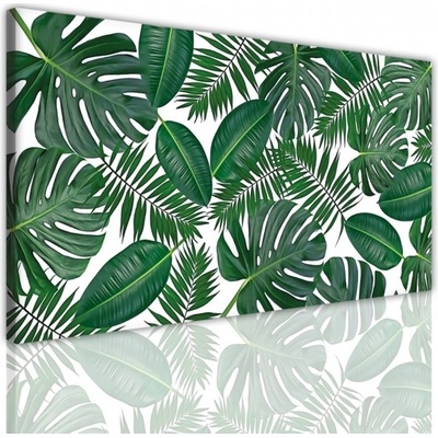 Divio Obraz na plátně listy, vzor 15183 Velikost: 60x120 cm