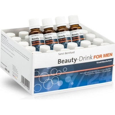Sanct Bernhard Beauty-Drink pro muže s kolagenem a kyselinou hyaluronovou 30x 20 ml