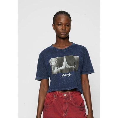 Mister Tee Дамска тениска в цвят индиго Mister Tee Ladies PrayUB-MT2365-01261 - Индиго, размер XS