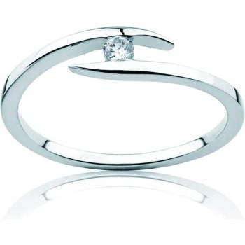 Image 1 of SAVICKI Годежен пръстен Minimalism: бяло злато, диамант