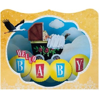 Image 1 of Gespaensterwald Картичка Gespaensterwald 3D - Hello Baby (8025600048)