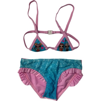 EPlus Бански за момичета - LOL светло розово Размер - деца: 98