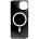 Holdit Гръб Holdit Mirror за iPhone 17E, iPhone 16E, 15, 14, 13 Magsafe Compatible - Черен