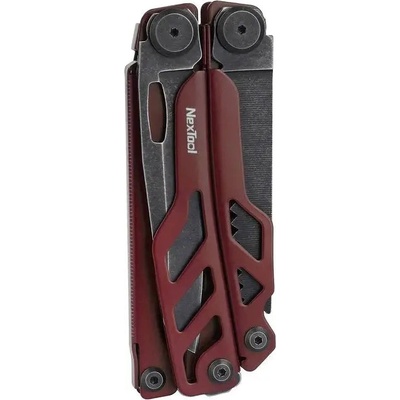 NexTool FLAGSHIP Pro NE20279 16-в-1 мултифункционален инструмент, червен + калъф за колан (NE20279)