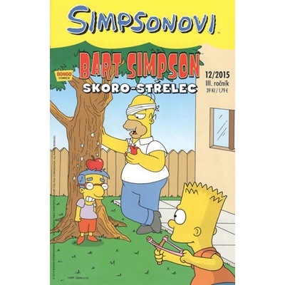 Simpsonovi - Bart Simpson 12/2015 - Skoro-střelec - Matt Groening