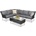 Garden Point Градински мебели Bilbao Corner Garden Point антрацит (GAP0561-COR)