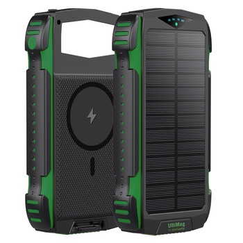 4smarts Solar TitanPack UltiMag 20000mAh Power Bank - Зелен (4S540244)