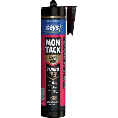 Ceys Montack lepí všetko Turbo 290 ml biely