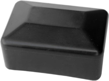 Čepička PVC 60x40 mm - černá