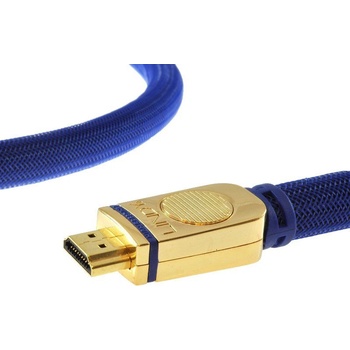 Lindy 3m Gold HDMI Cable HDMI кабел 3 м HDMI тип A (стандартен) Син (37422) (37422)