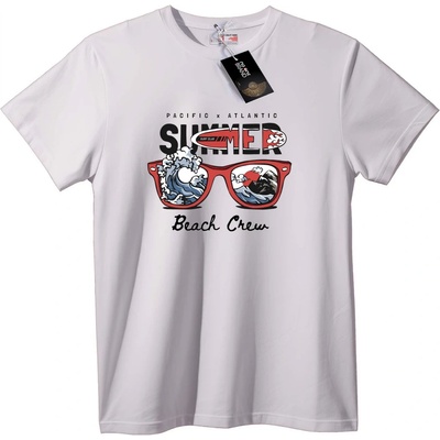 NOONEBRAND Тениска Летен Плажен Клуб - XS, White