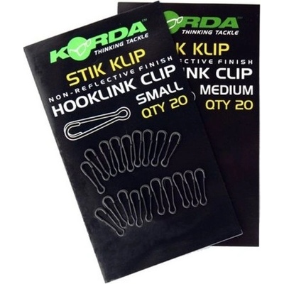 KORDA Klip na náväzce Stick small 20 ks