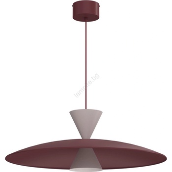 Luminex Пендел на кабел MISTIC 1xGX53/15W/230V бордо (LU7989A)