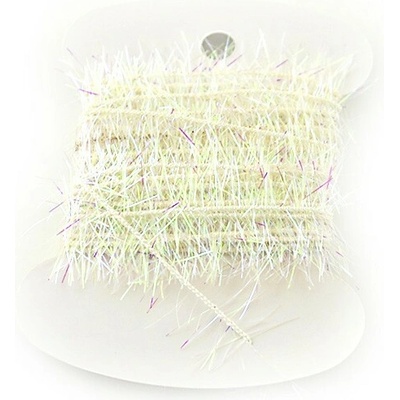 Tinsel Chenille - Barva Perleťově holografická 20 mm